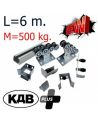 Комплект для откатных ворот КДВ Plus до 500 кг - 6 м
